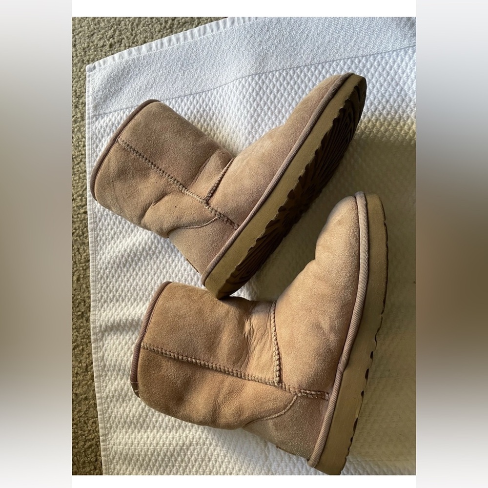 UGG Light Pink Winter Boots size 7